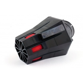 Gaisa filtrs STR8 d.28-35 EVO 30° leņķis melns / sarkans putas