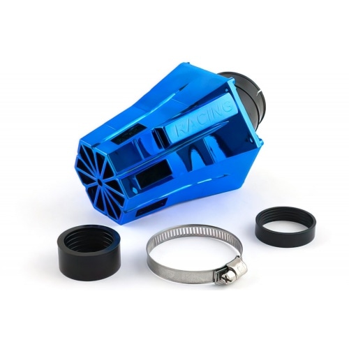 Gaisa filtrs STR8 d.28-35 EVO 30° leņķis zils / melns putas Gaisa filtrs STR8 d.28-35 EVO 30° leņķis zils / melns putas