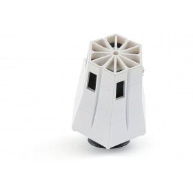 Gaisa filtrs STR8 d.28-35 EVO 30° leņķis balta / melna putas