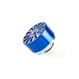 Air Filter straight adjustable intake d.35mm blue