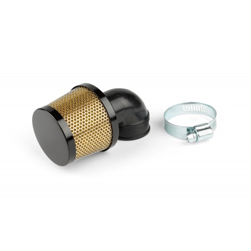 Air Filter conical with grille D.28 - 35mm straight black Air Filter conical with grille D.28 - 35mm straight black