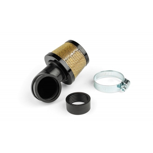 Air Filter conical with grille D.28 - 35mm straight black Air Filter conical with grille D.28 - 35mm straight black