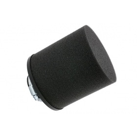STR8 Air Filter black foam long straight (for 12-21mm carbs)