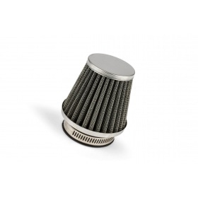 Air Filter KN type straight 54mm chrome