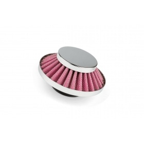 Air Filter type KN UFO d.28 - 35mm droit chrome