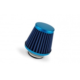 Air Filter KN type conical 28-35 straight blue