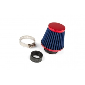 Air Filter KN type conical 28-35 straight red