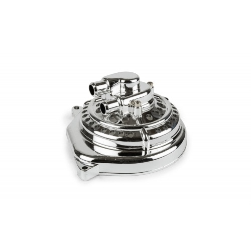 Ūdens sūkņa vāks STR8 Minarelli LC hromēts Ūdens sūkņa vāks STR8 Minarelli LC hromēts