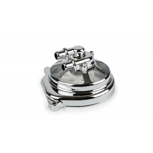 Ūdens sūkņa vāks STR8 Extreme Cut Minarelli LC hromēts Ūdens sūkņa vāks STR8 Extreme Cut Minarelli LC hromēts