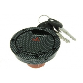 Degvielas tvertnes vāciņš STR8 Custom Yamaha Aerox / Nitro oglekļa izskats