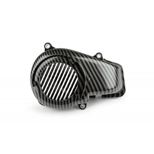 Cooling Fan Cover carbon Minarelli vertical (Yamaha BW's / Slider after 2004) Cooling Fan Cover carbon Minarelli vertical (Yamaha BW's / Slider after 2004)