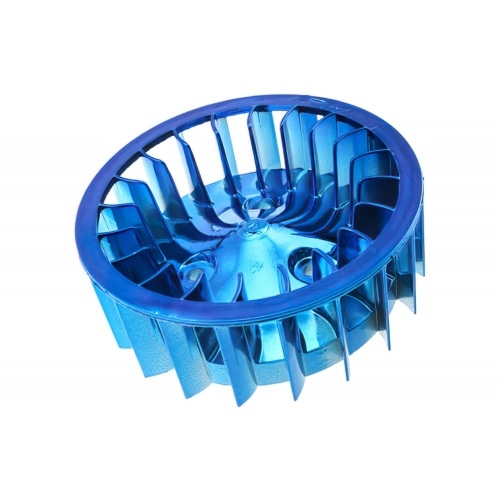 Lielgabarīta dzesēšanas ventilators STR8 Minarelli horizontālais AC zils Lielgabarīta dzesēšanas ventilators STR8 Minarelli horizontālais AC zils