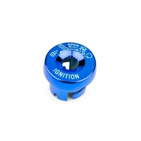 Bloķēšanas pārsegs STR8 Yamaha Aerox / BW's (2004. gada versija) anodēts zils