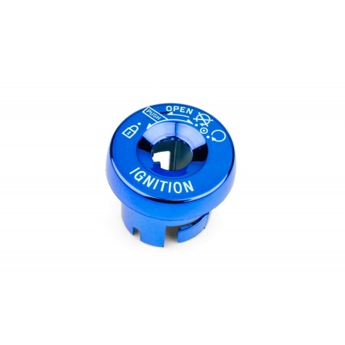 Bloķēšanas pārsegs STR8 Yamaha Aerox / BW's (2004. gada versija) anodēts zils Bloķēšanas pārsegs STR8 Yamaha Aerox / BW's (2004. gada versija) anodēts zils