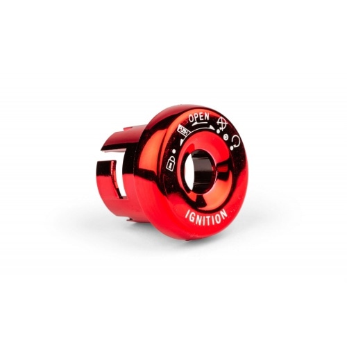 Bloķēšanas vāks STR8 Yamaha Aerox / MBK Nitro anodēts sarkans Bloķēšanas vāks STR8 Yamaha Aerox / MBK Nitro anodēts sarkans