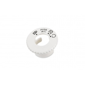 Ignition Lock Cover Yamaha BW’s / Booster before 2004 / Stunt / Slider white