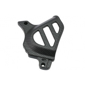 Priekšējais sprocket vāks / ķēdes aizsargs STR8 Minarelli AM6 oglekļa izskats