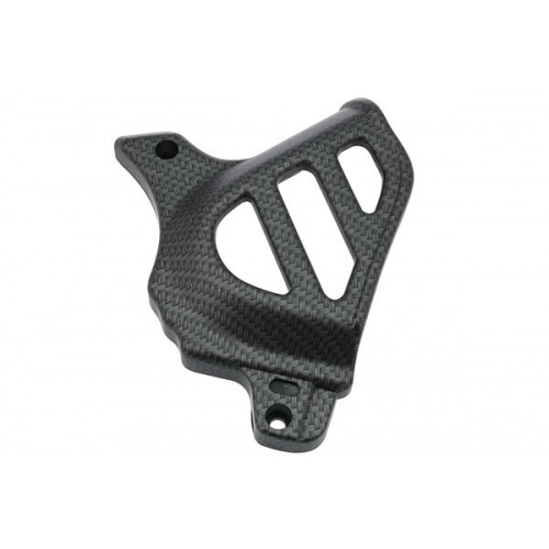 Priekšējais sprocket vāks / ķēdes aizsargs STR8 Minarelli AM6 oglekļa izskats Priekšējais sprocket vāks / ķēdes aizsargs STR8 Minarelli AM6 oglekļa izskats