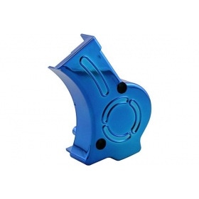 STR8 Oil Pump Cover Derbi Euro 2 (EBE / EBS) anodized blue