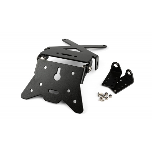 License Plate Holder adjustable aluminium black License Plate Holder adjustable aluminium black