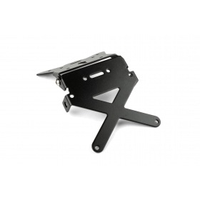 License Plate Holder adjustable aluminium black