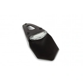 Numura numura zīmes turētājs ENDURO ar LED aizmugurējo gaismu caurspīdīgs