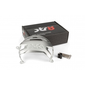 Clutch Case Guard STR8 AM6 Alu CNC silver