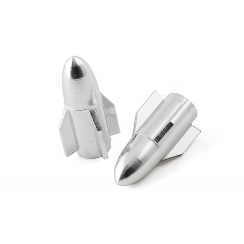 Valve Caps STR8 Rocket chrome Valve Caps STR8 Rocket chrome