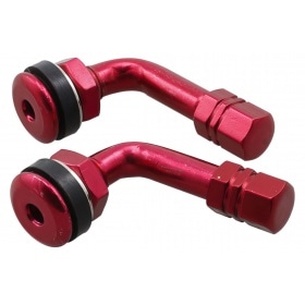 Tire Valves STR8 90° angle red