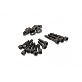 Skrūvju komplekts variatora vāka tērauda melns MBK Booster / Stunt / Yamaha BW s / Slider