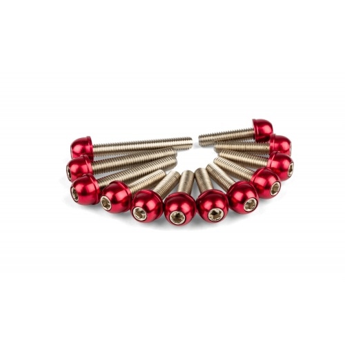 Transmission Cover Bolts red heads Minarelli Transmission Cover Bolts red heads Minarelli