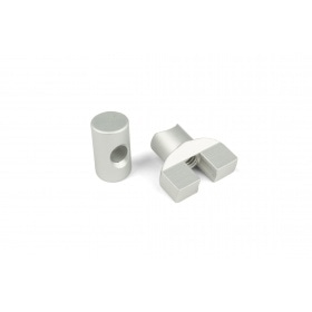 Brake Cable Adjuster M6 aluminium silver