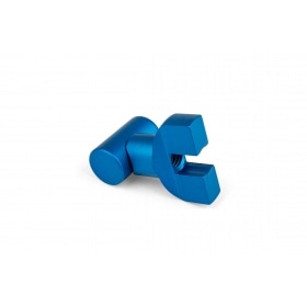Brake Cable Adjuster M6 aluminium blue