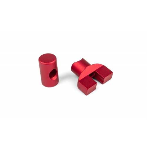 Brake Cable Adjuster M6 aluminium red Brake Cable Adjuster M6 aluminium red