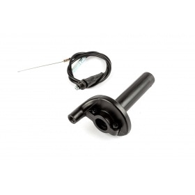 Ātrās darbības droseļdzinējs melns