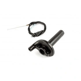 Ātrās darbības droseļdzinējs melns