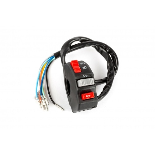 Slēdža bloks kreisajā pusē w. gaismas universāls melns Slēdža bloks kreisajā pusē w. gaismas universāls melns