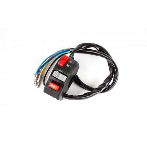 Slēdža bloks kreisajā pusē w. gaismas universāls melns Slēdža bloks kreisajā pusē w. gaismas universāls melns