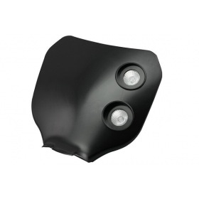 Halogēna lukturis Enduro CROSS melns