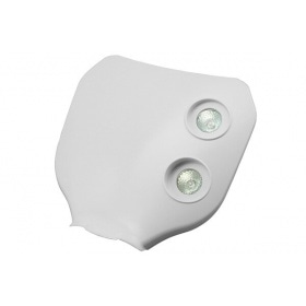 Halogēna lukturis Enduro CROSS balts