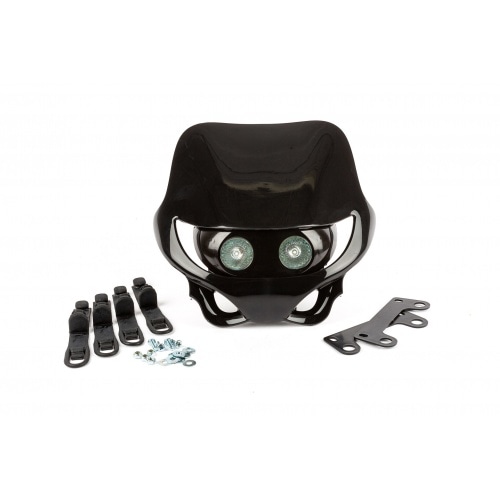 Headlight Mask Enduro black supermoto 50cc Headlight Mask Enduro black supermoto 50cc