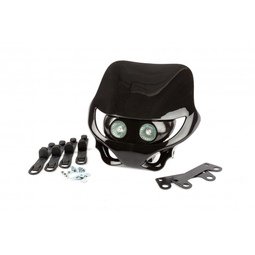 Headlight Mask Enduro black supermoto 50cc Headlight Mask Enduro black supermoto 50cc