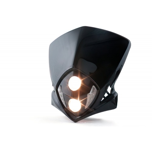 STR8 LED Headlight Enduro Duke II black STR8 LED Headlight Enduro Duke II black