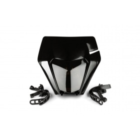 Headlight LED KTM EXC black / tinted lens