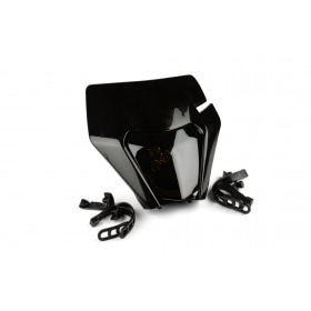 Headlight LED KTM EXC black / tinted lens