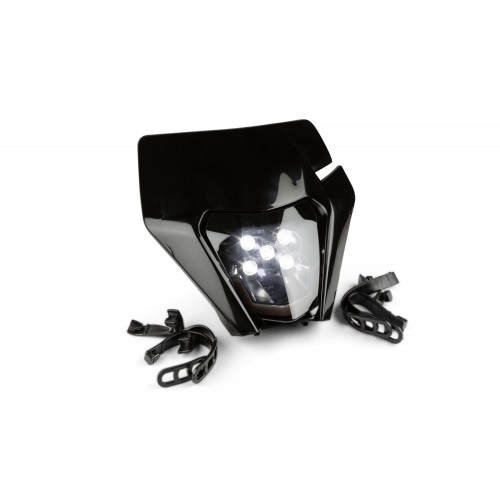 Headlight LED KTM EXC black / tinted lens Headlight LED KTM EXC black / tinted lens