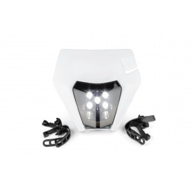 Headlight LED KTM EXC white / tinted lens