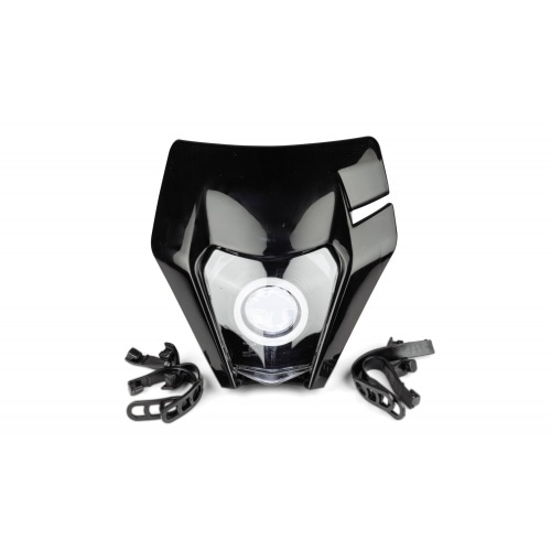 Headlight Angel Eye with RGB ring KTM EXC black Headlight Angel Eye with RGB ring KTM EXC black