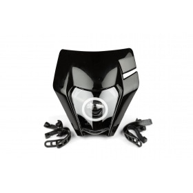 Headlight Angel Eye with RGB ring KTM EXC black