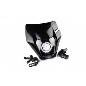 Headlight Angel Eye with RGB ring KTM EXC black
